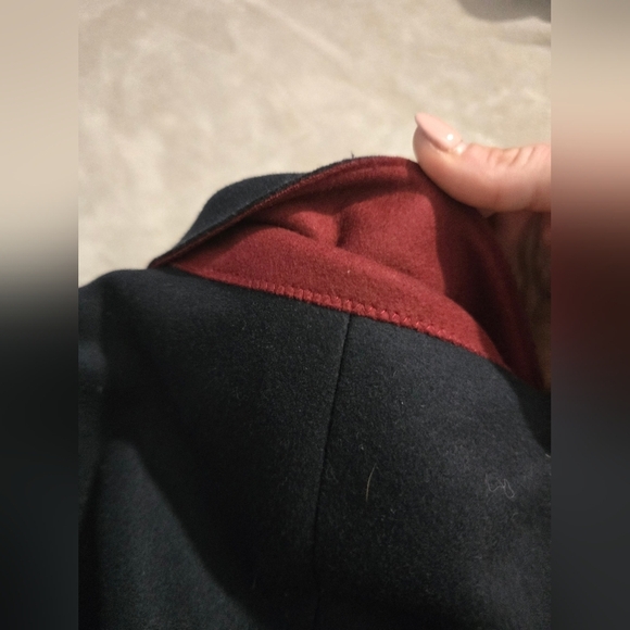 Burberry Wool Silk Pea Coat - Picture 9 of 15